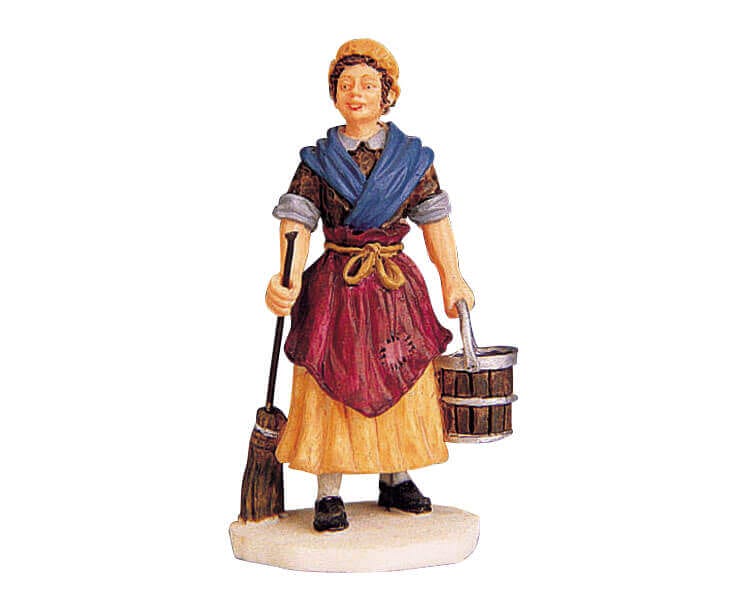 lemax-scrub-woman-miniaturfigur image 1