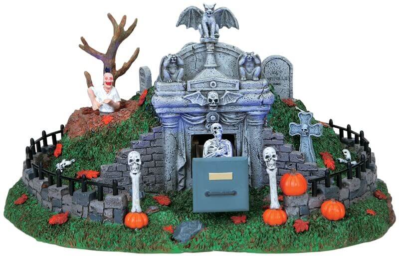 lemax-hillside-mausoleum-spooky-town-mit-animation image 1