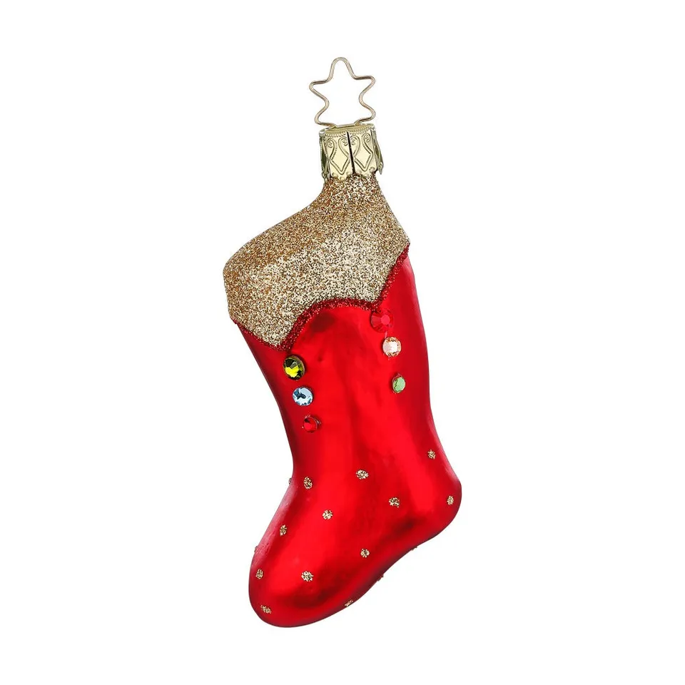 inge-glas-pr-chtiger-strumpf-christbaumkugel-aus-glas-10-cm image 1
