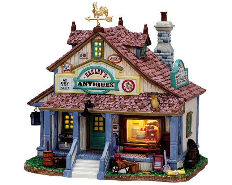lemax-harley-s-antiques-holidays-seasons-miniatur-haus image 1
