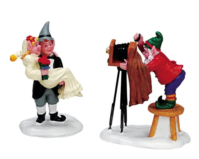 lemax-newlyweds-miniatur-figurenpaar-hochzeit image 1