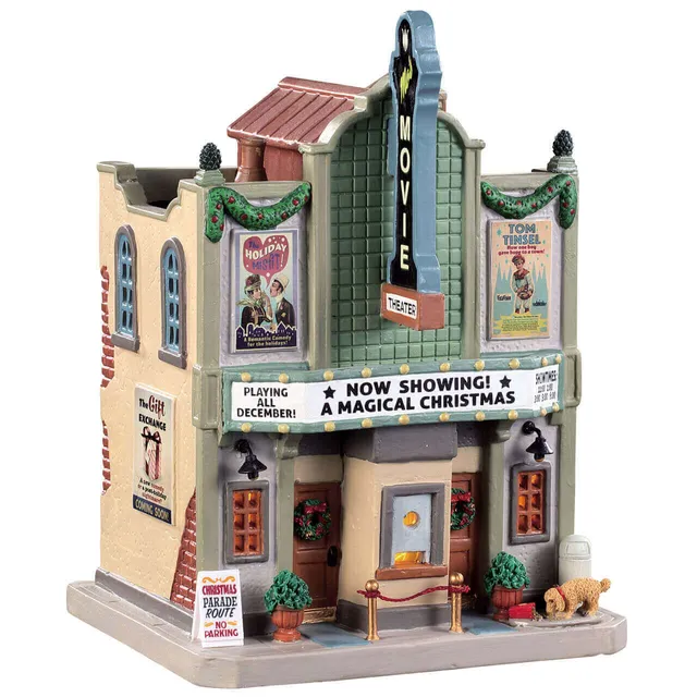lemax-mo-s-movie-theater-beleuchtetes-miniatur-kino image 1