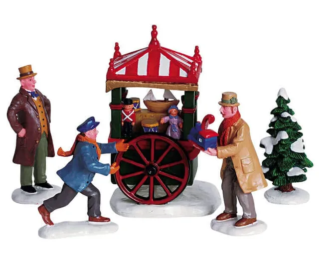lemax-toy-peddler-miniaturfigur-weihnachtsdorf image 1