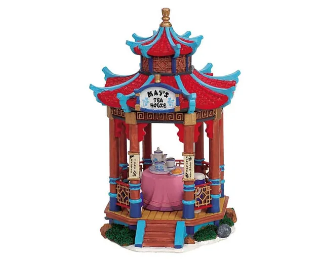 lemax-may-s-tea-house-weihnachtsdorf-haus image 1
