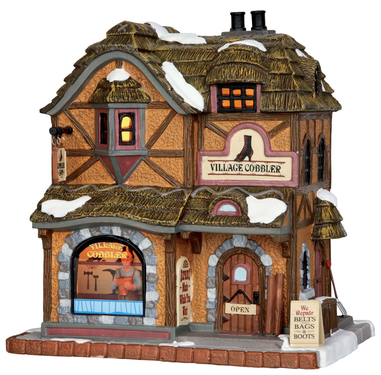 lemax-village-cobbler-schusterhaus-miniaturgeb-ude image 1