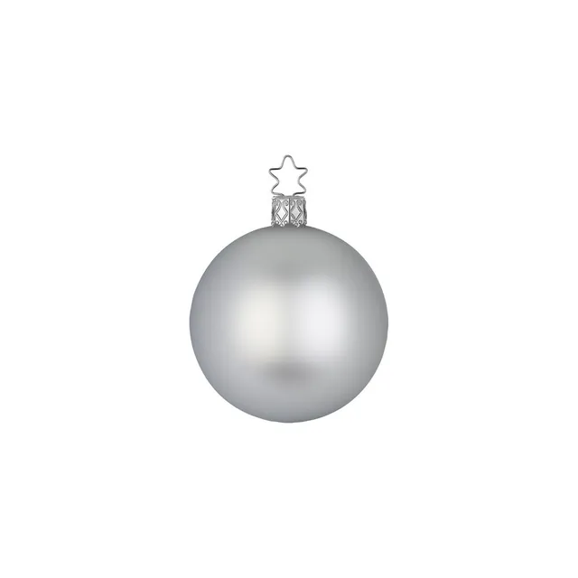 inge-glas-kugeln-perlgrau-matt-8-cm-handgefertigter-christbaumschmuck-aus-glas image 1