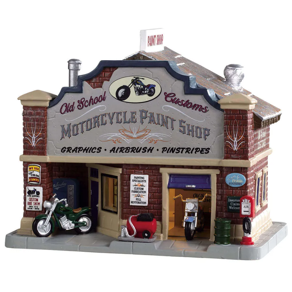 lemax-old-school-customs-miniaturszene-weihnachtsdorf image 1