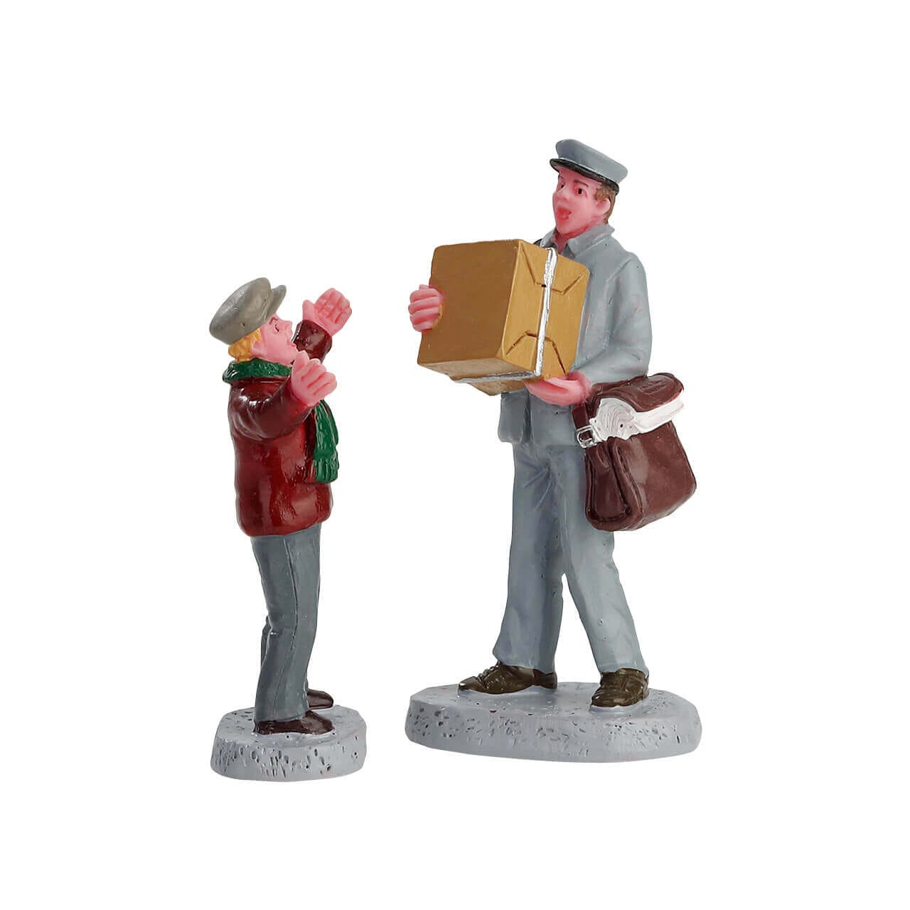 lemax-daytime-delivery-set-of-2-figuren-set-f-r-miniaturd-rfer-und-sammelwelten image 1