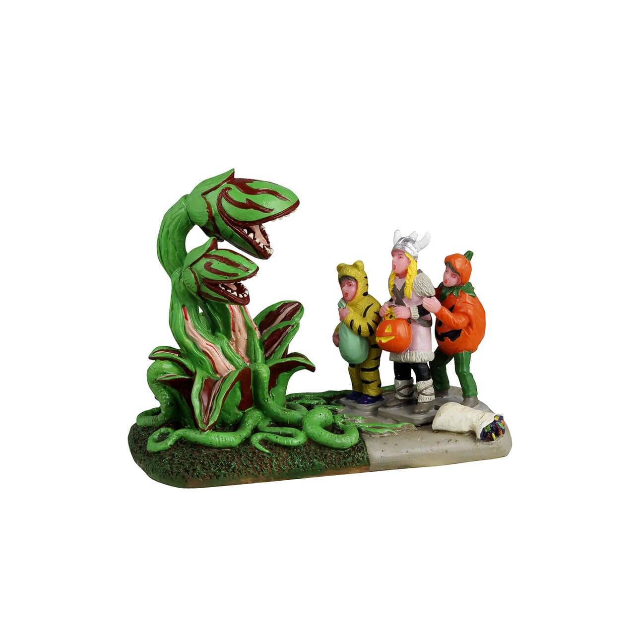 lemax-terrified-trick-or-treaters-spooky-town-miniatur-figuren image 1