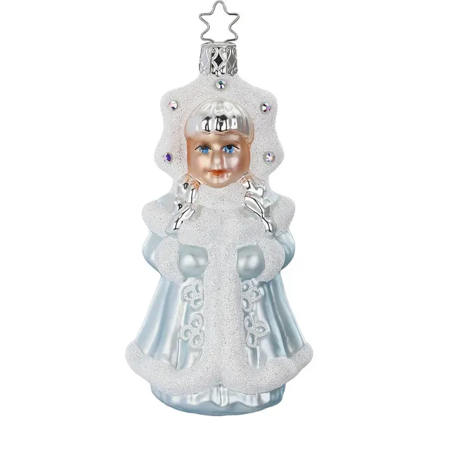 inge-glas-schneefl-ckchen-christbaumkugel-12-5-cm image 1