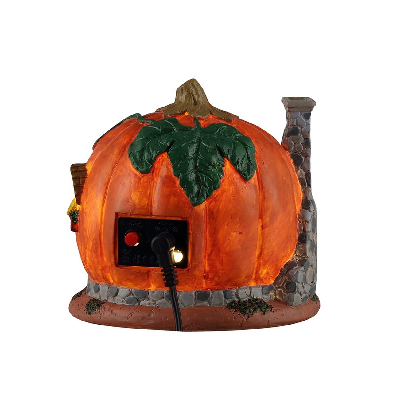 lemax-spooky-town-pumpkin-skull-house-spukhaus image 4