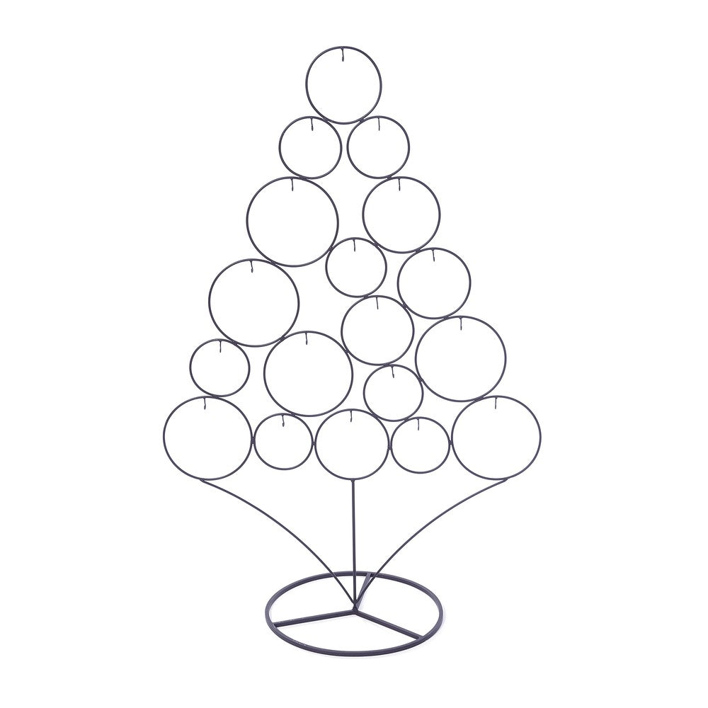 inge-glas-ornamentbaum-ringe-metall-anthrazit-95-cm image 1