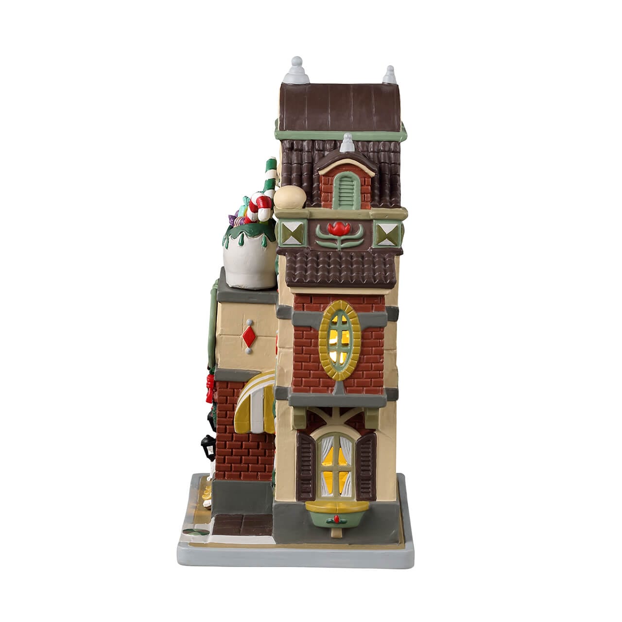 lemax-st-nick-s-wooden-shoe-shop-caddington-haus-beleuchtet image 3