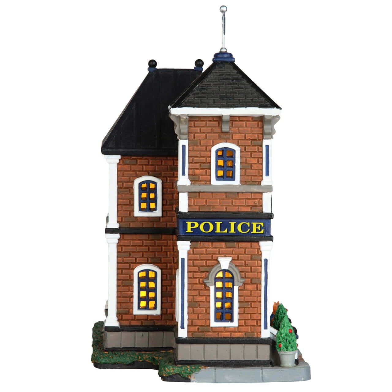 lemax-west-side-police-station-miniaturhaus image 2