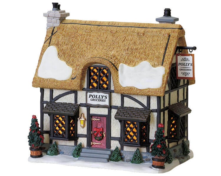 lemax-polly-s-grocery-shoppe-miniatur-laden image 1