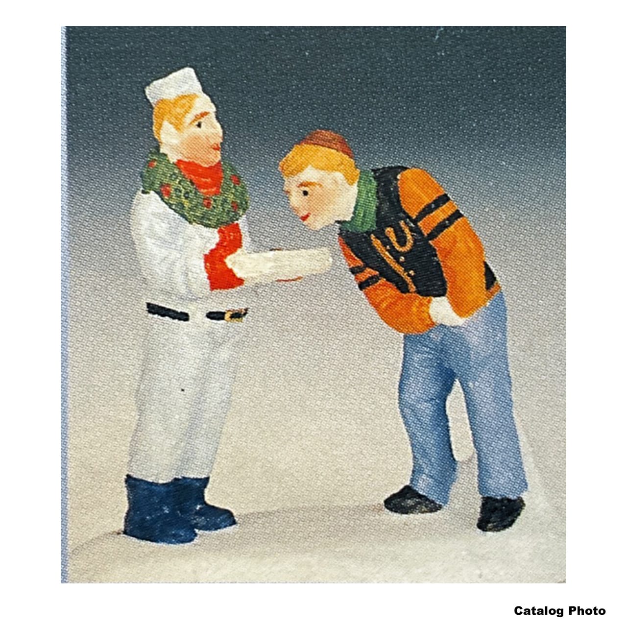 lemax-pizza-delivery-miniaturfigur-weihnachtsdorf-zubeh-r image 2