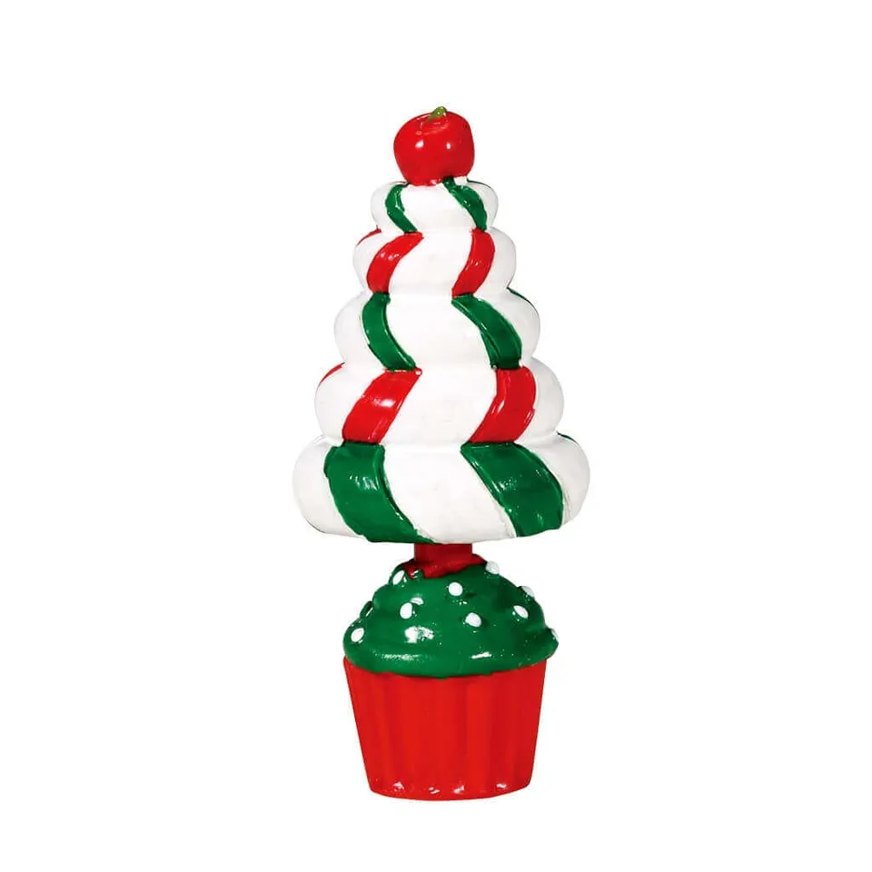 lemax-peppermint-tree-topiary-miniaturbaum image 1