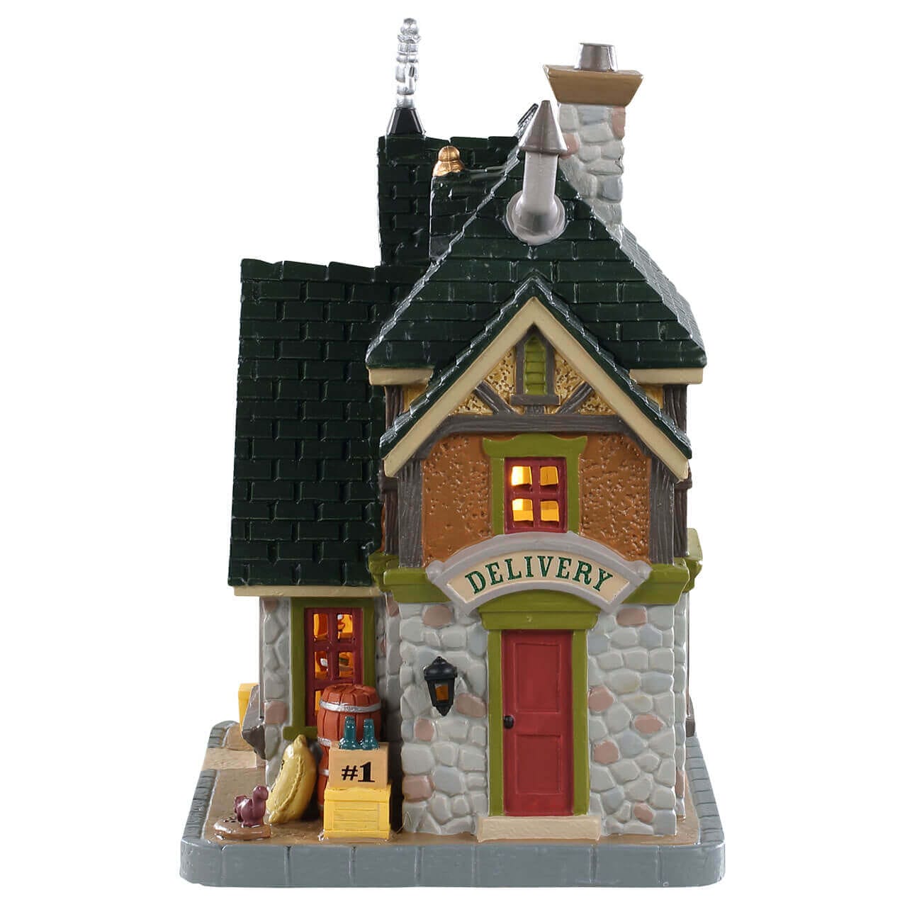 lemax-the-oak-and-acorn-pub-beleuchtetes-dorf-pub-haus image 2