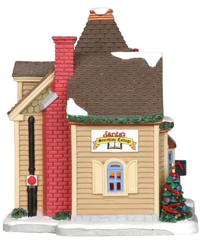 lemax-santa-s-storytime-cottage-beleuchtetes-weihnachtshaus image 2