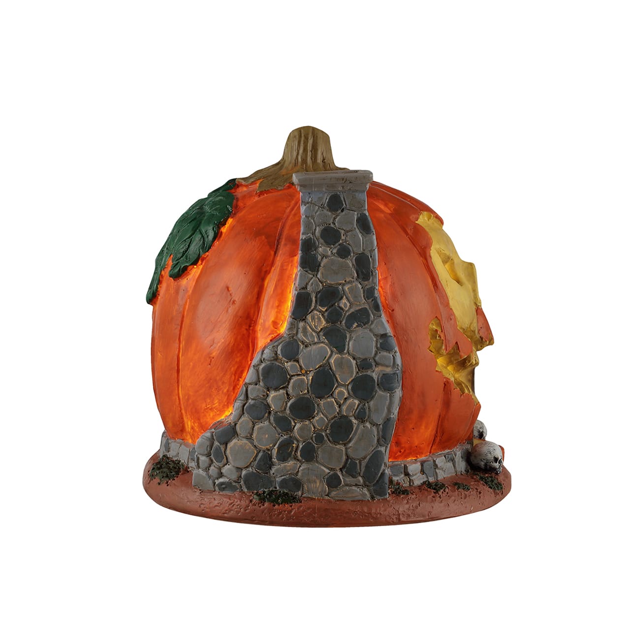 lemax-spooky-town-pumpkin-skull-house-spukhaus image 2