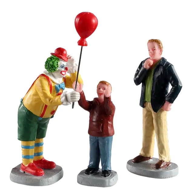 lemax-friendly-clown-karneval-miniatur-figur image 1