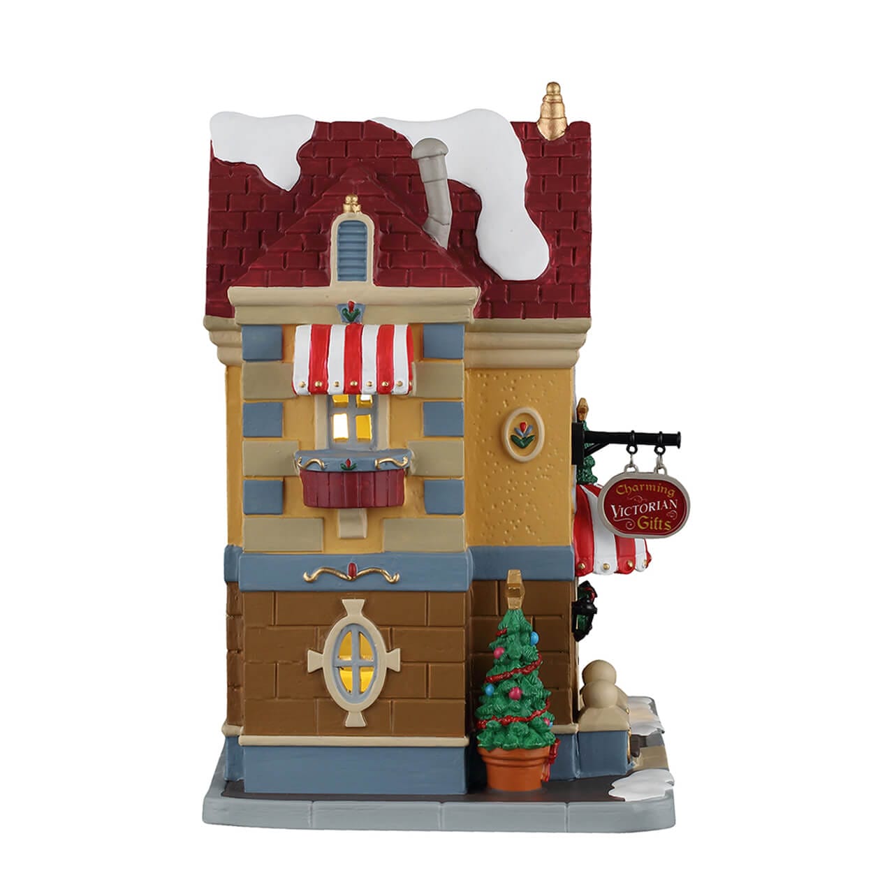 lemax-caddington-village-father-christmas-gift-shop-geschenkeladen image 2
