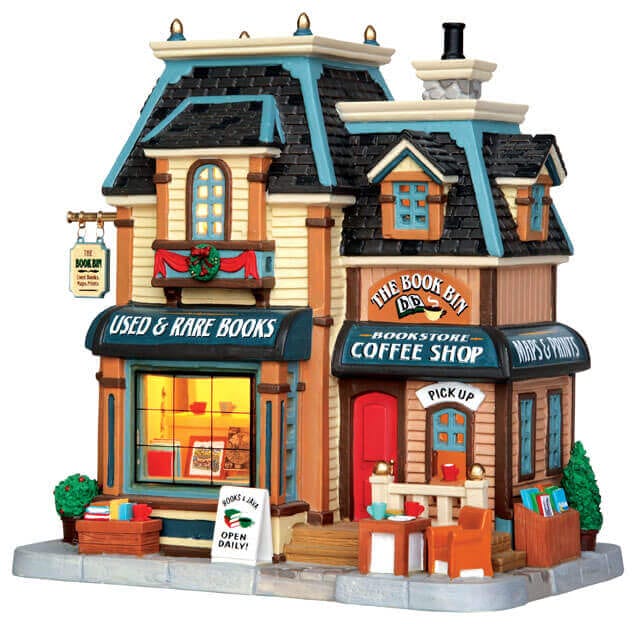 lemax-the-book-bin-weihnachtsdorf-shop image 1