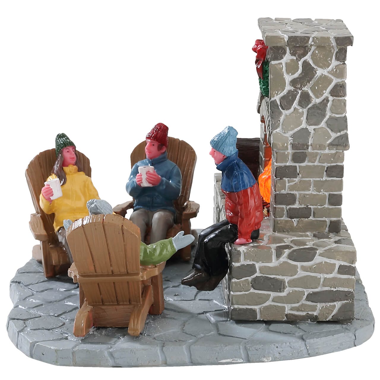 lemax-outdoor-fireplace-kamin-f-r-weihnachtsdorf image 3