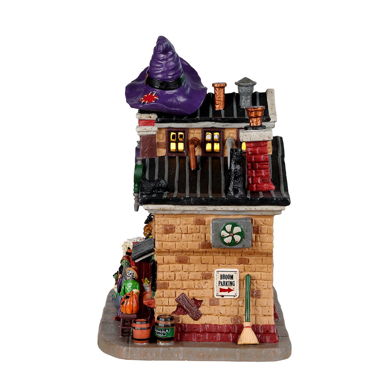 lemax-toil-trouble-alehouse-spooky-town-hexenhaus image 3