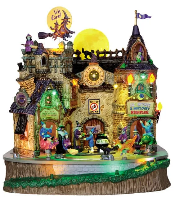 lemax-lil-witches-warlocks-nightcare-spooky-town-geb-ude image 1