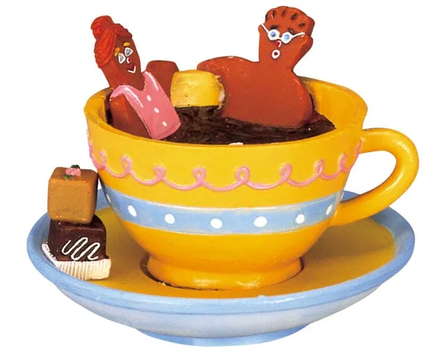 lemax-hot-chocolate-tub-miniaturfigur image 1