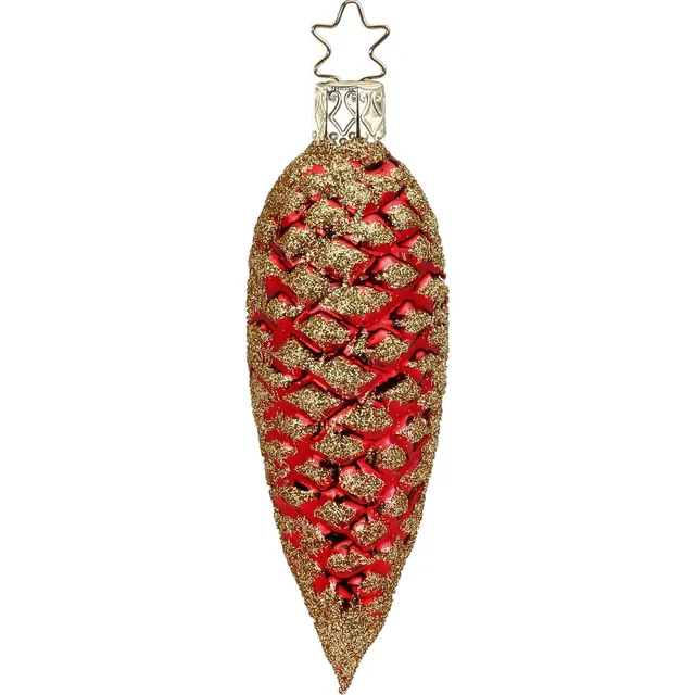 inge-glas-zapfen-christbaumschmuck-aus-glas-11-cm-traditional image 1