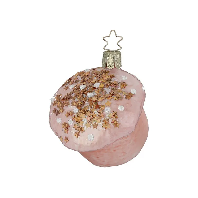 inge-glas-manufaktur-aprikosen-muffin-christbaumschmuck-7-5-cm-mundgeblasen image 1