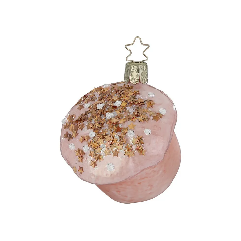 inge-glas-manufaktur-aprikosen-muffin-christbaumschmuck-7-5-cm-mundgeblasen image 1