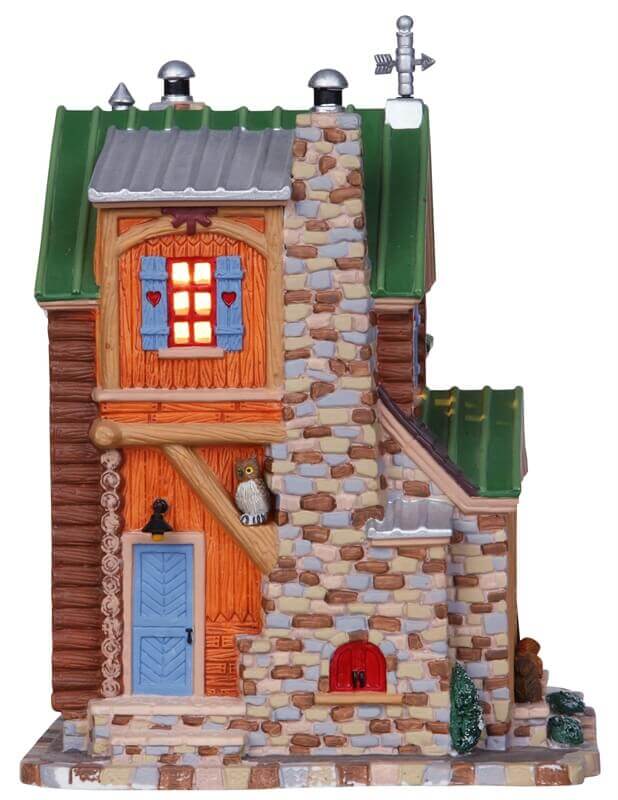 lemax-cozy-cabin-miniatur-blockh-tte-f-r-weihnachtsdorf image 2