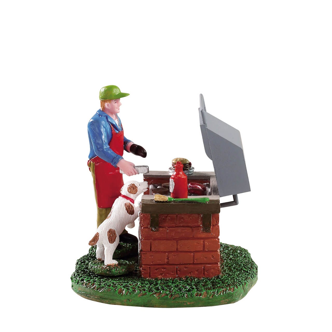 lemax-holidays-seasons-bbq-weekend-miniatur-grillparty-figuren-set image 1