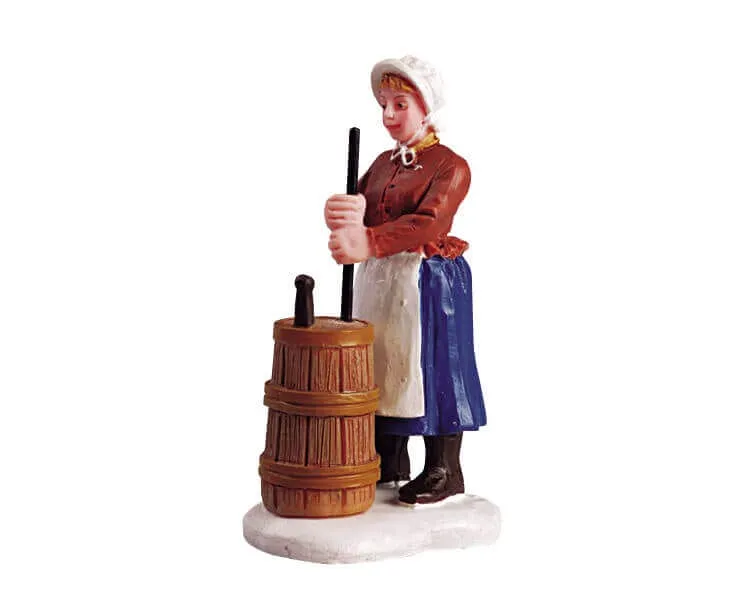 lemax-churning-butter-miniatur-figur image 1