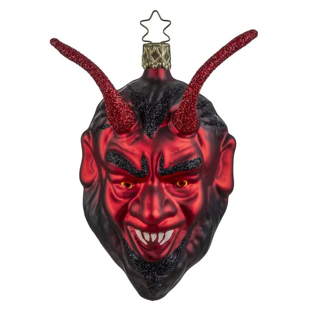 inge-glas-krampus-glutfang-christbaumkugel-10-5-cm image 1