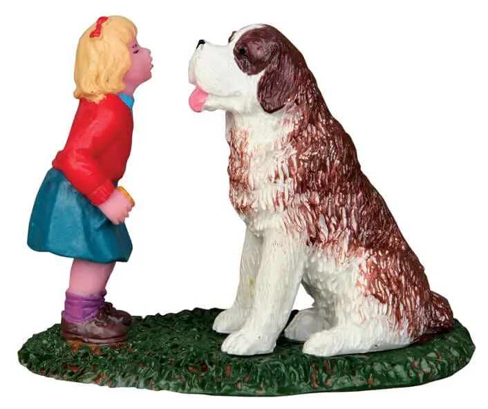 lemax-pucker-up-weihnachtsdorf-figur image 1