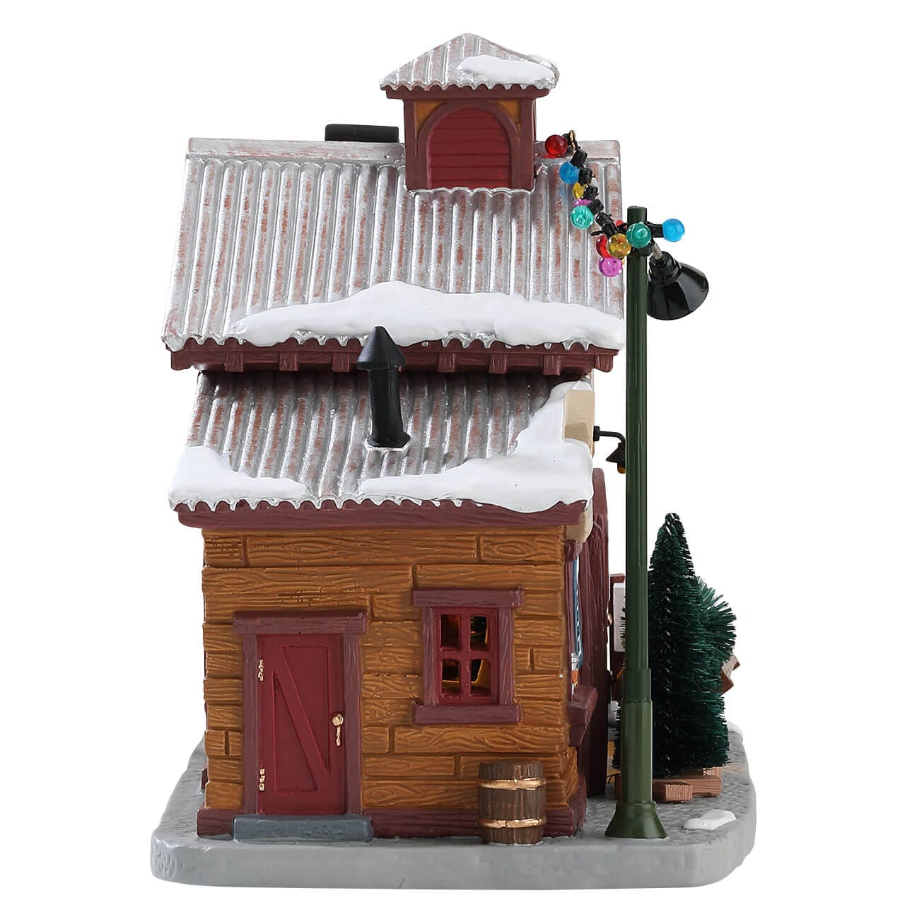 lemax-henrys-christmas-tree-farm-beleuchtetes-weihnachtshaus image 3
