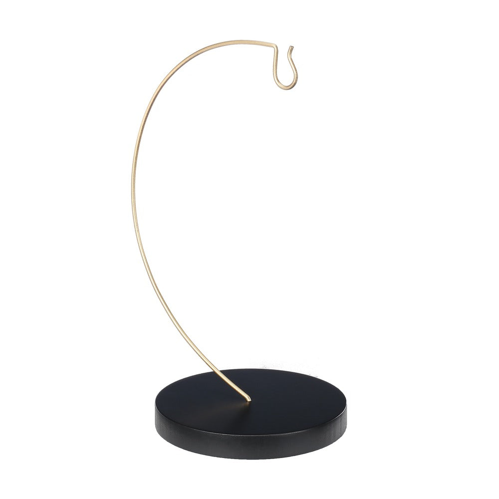 inge-glas-ornamentenst-nder-schwarz-mdf-25-cm image 1