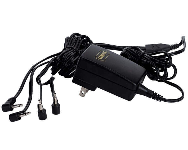lemax-power-adaptor-3v-schwarz-4-fach-netzteil image 1