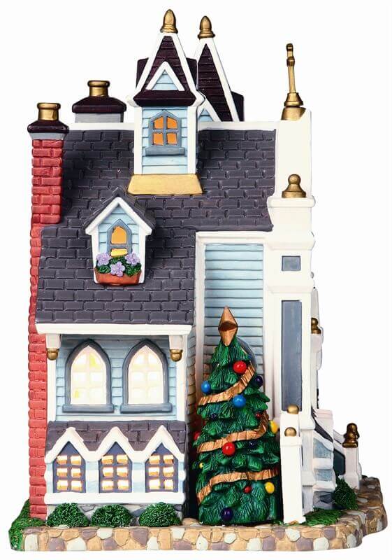 lemax-st-trinity-church-beleuchtete-miniaturkirche image 2