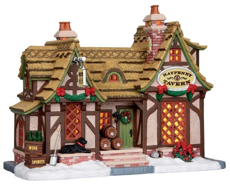 lemax-haypenny-tavern-beleuchtetes-miniatur-geb-ude image 1