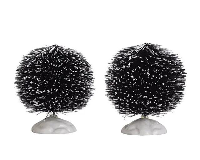 lemax-2-inch-round-bristle-tree-2er-set-mini-b-ume image 1