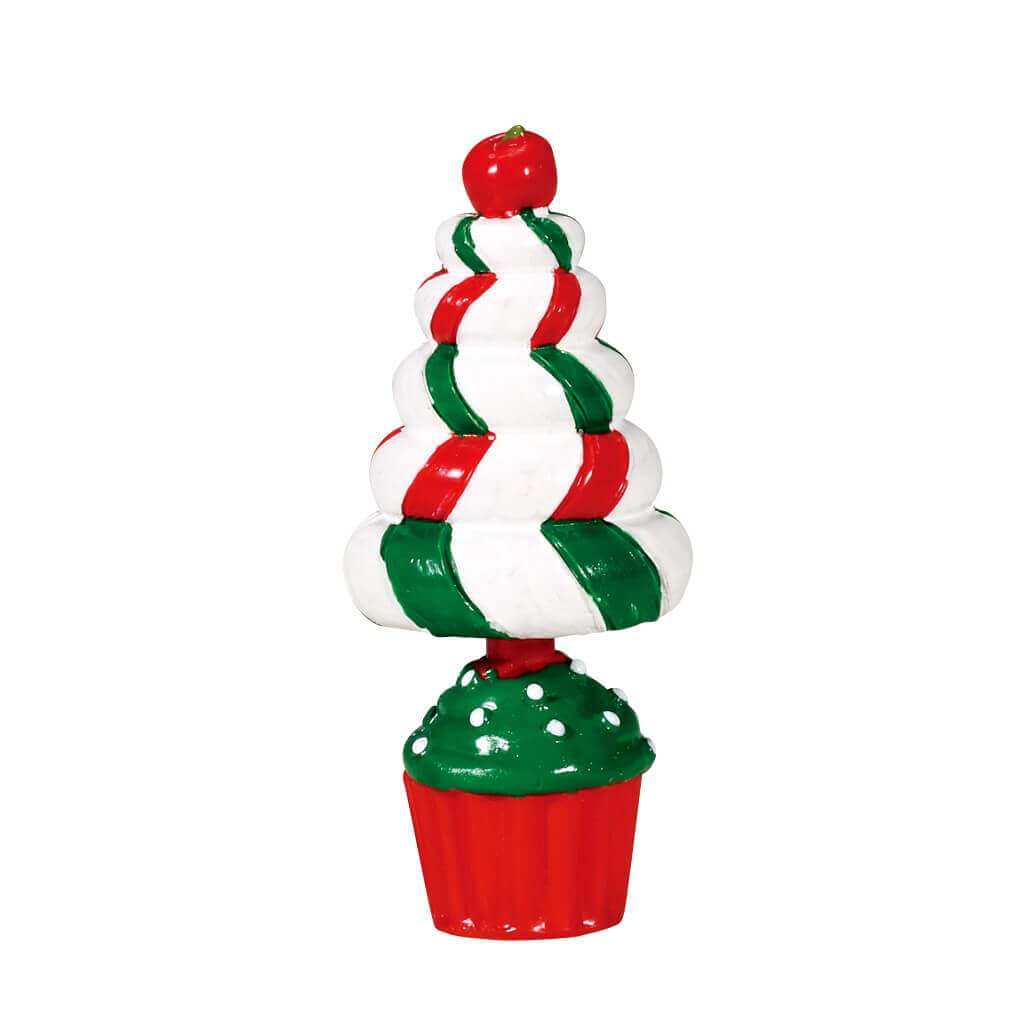 lemax-peppermint-tree-topiary-miniaturbaum image 1