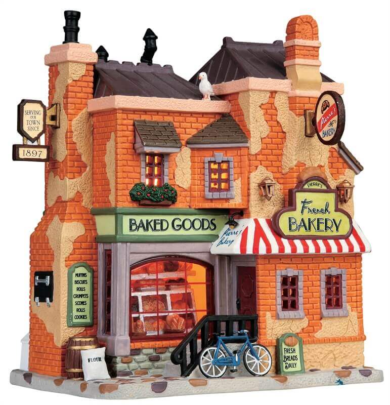 lemax-pierre-s-french-bakery-beleuchtetes-weihnachtsdorf-geb-ude image 1
