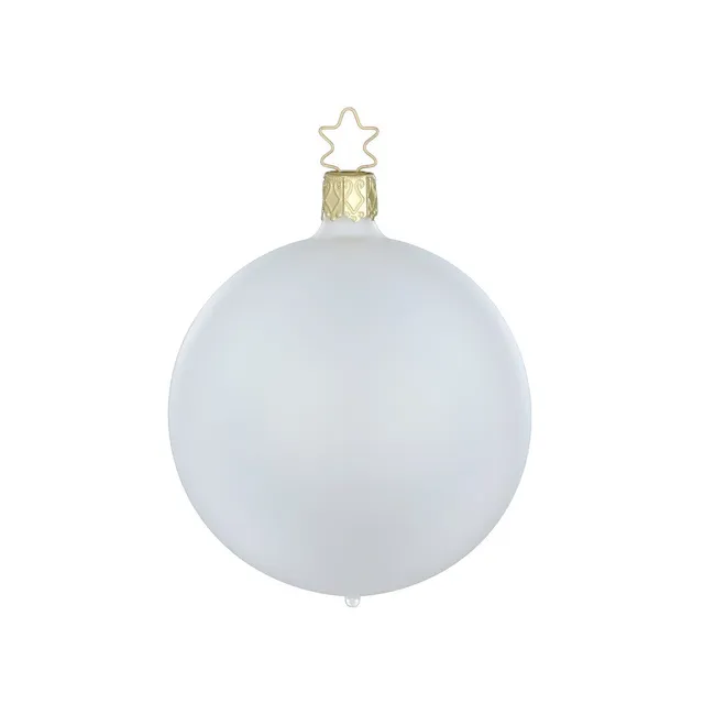 inge-glas-kugel-wei-matt-transparent-12-cm-christbaumkugel-aus-glas image 1