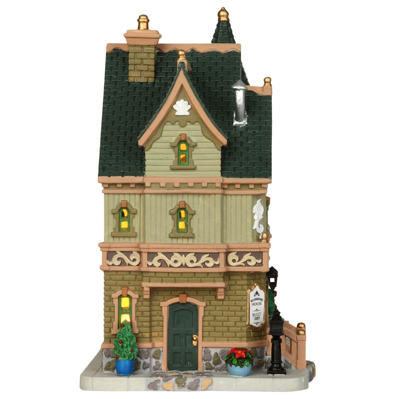 lemax-weatherford-house-beleuchtetes-miniaturhaus-f-r-weihnachtsdorf image 2