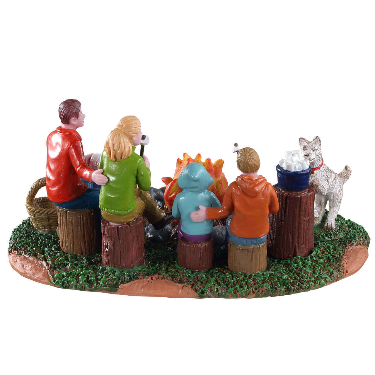 lemax-s-more-family-fun-lagerfeuer-familienszene image 4